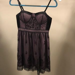 Purple Lace Dress